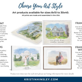 Custom Watercolor Portrait - Image 4