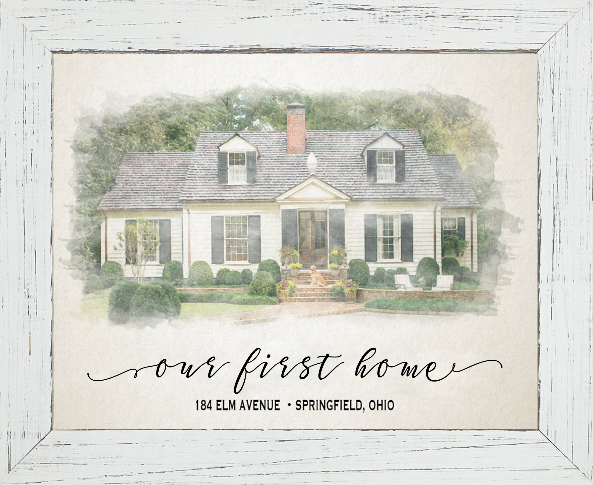 Home sweet home 1st First home gift VA126 New home personalised poster print 